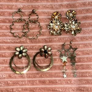 Gold Earrings Bundle